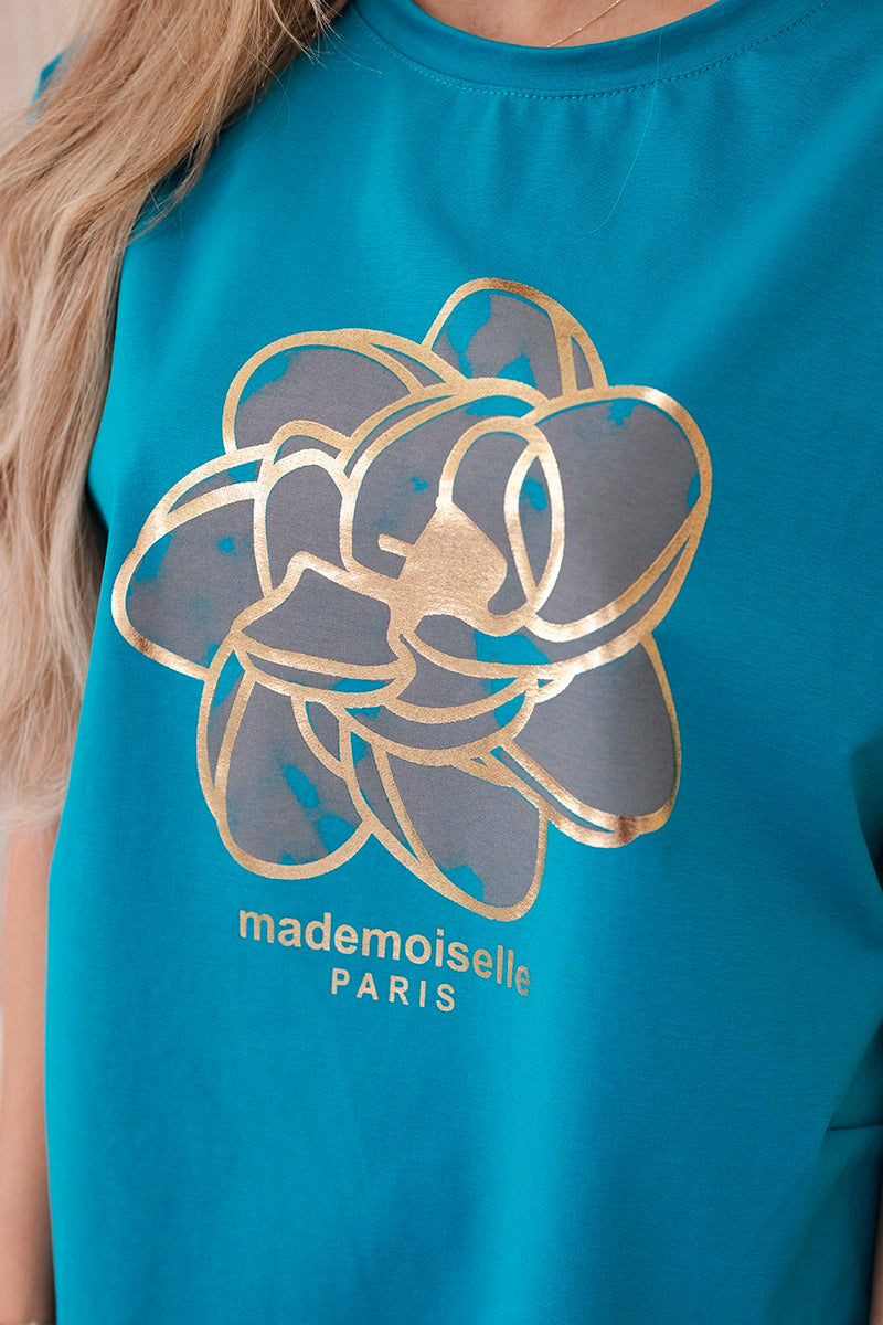 Súprava Mademoiselle Paris tyrkysová